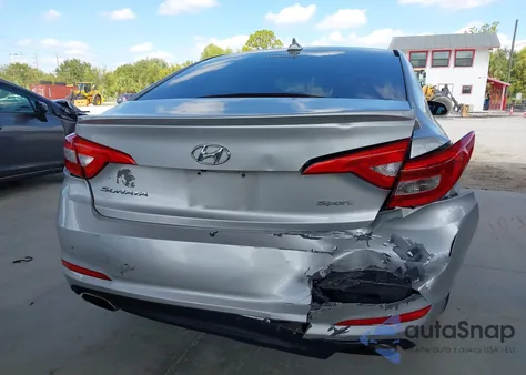2015 Hyundai Sonata Sport из США, поврежденный, VIN 5NPE34AF2FH041071